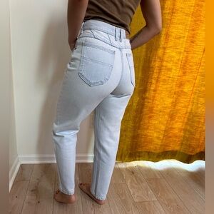 Vintage Lee Riders Light-Wash High-Waist Straight Jeans